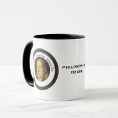 Deutscher Idealist-Philosoph Georg Hegel Tasse (Vorderseite Links)