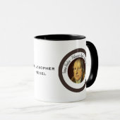 Deutscher Idealist-Philosoph Georg Hegel Tasse (VorderseiteRechts)