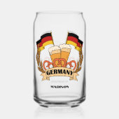 Deutscher individuelle Name Dosenglas (Rückseite)