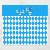 Deutscher Individuelle Name für Bier Bierflaschenetikett (Einzelnes Label)