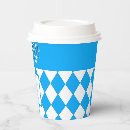 Deutscher Individuelle Name für Bier Pappbecher (Links)