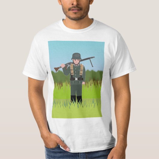 Deutscher Invasionstag der T-Shirt (Vorderseite)