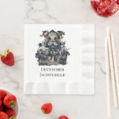 Deutscher Jagdterer Serviette (Beispiel)