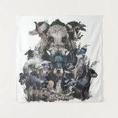 Deutscher Jagdterer Wandteppich (Vorderseite)