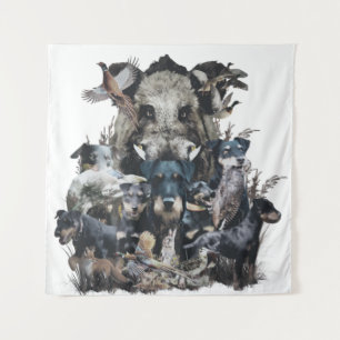 Deutscher Jagdterer Wandteppich