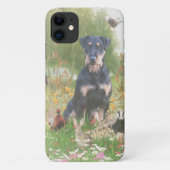 Deutscher Jagdterrier (Jagdschrecker) Sticker Pape Case-Mate iPhone Hülle (Rückseite)