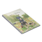 Deutscher Jagdterrier (Jagdschrecker) Sticker Pape Notizblock (Rechte Seite)