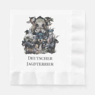 Deutscher Jagdterrier Serviette