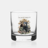 Deutscher Jagdterrier Whiskyglas (Vorderseite)