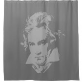 Deutscher Komponist, Pianist klassischer Musik. Sh Duschvorhang (Vorderseite)