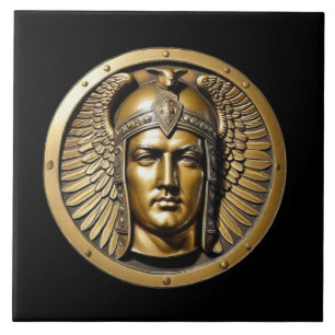 Deutscher Kriegsherr Hermann (General Arminius)  Fliese