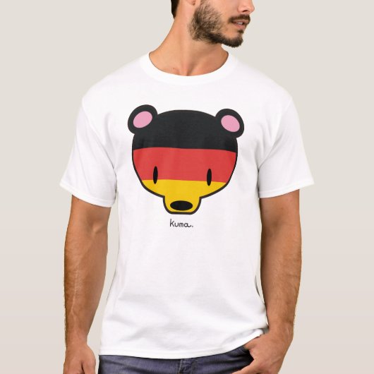 Deutscher KumaChan T-Shirt (Vorderseite)