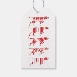 DEUTSCHER KURTHAIRED POINTER - Geschenketiketten,  Geschenkanhänger