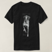 Deutscher Kurzer Hhaarpointer-T - Shirt (Design vorne)