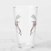 DEUTSCHER KURZER PUNKT - Pint Glass Double Glas (Rechts)