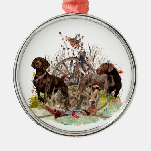 Deutscher Kurzfilm GSP Metallschmuck Ornament Aus Metall (Vorne)