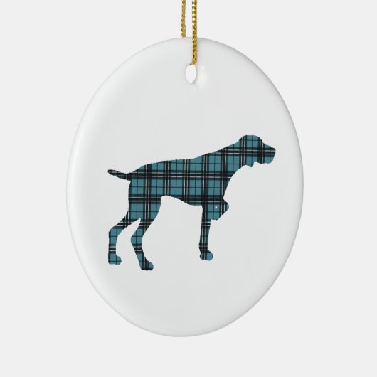 Deutscher Kurzfilm Weihnachtsbaum Keramik Ornament (Rechts)