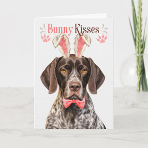 Deutscher Kurzhaar-Hund Sonnige Ohren für Ostern Feiertagskarte