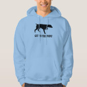 Deutscher kurzhaariger Zeiger "gelangen an den Hoodie (Vorderseite)