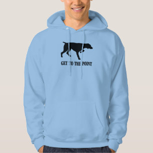 Deutscher kurzhaariger Zeiger "gelangen an den Hoodie
