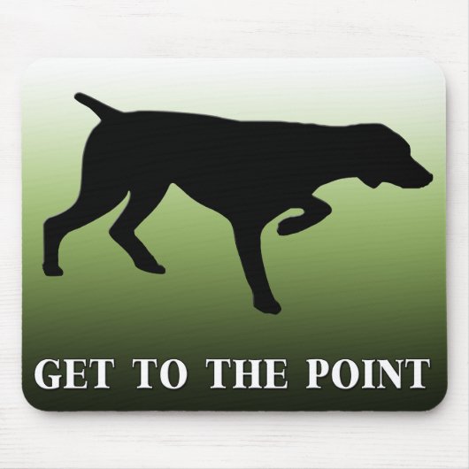 Deutscher kurzhaariger Zeiger "gelangen an den Mousepad (Vorne)