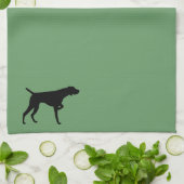 Deutscher kurzhaariger Zeiger Handtuch (Gefaltet)