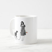 Deutscher kurzhaariger Zeiger Kaffeetasse (Vorderseite Links)