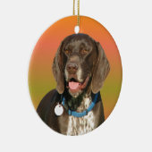 Deutscher kurzhaariger Zeiger Keramikornament (Rechts)