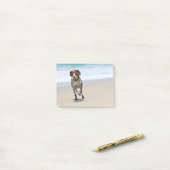 Deutscher kurzhaariger Zeiger - Luke - Riley Post-it Klebezettel (Auf Schreibtisch)