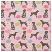 Deutscher Kurzhaarspinner Rosa Stoff (Muster)