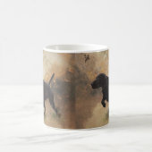 Deutscher Kurzläufer bereit zur Jagd auf Geschenkb Kaffeetasse (Mittel)