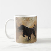 Deutscher Kurzläufer bereit zur Jagd auf Geschenkb Kaffeetasse (Links)