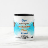 Deutscher Kurzläufer-Freundin Pointer Dog Loyal Tasse (Zentrum)