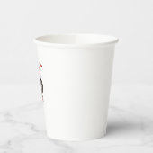 Deutscher Kurzläufer-Pointer Dog Antlers Santa Chr Pappbecher (Links)