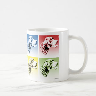 Deutscher Kurzläufer-Pop Kaffeetasse