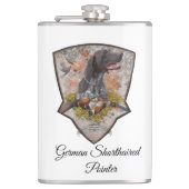 Deutscher Kurzpult Flachmann (Vorderseite)