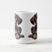 Deutscher Kurzschwanz-Welpe Kaffeetasse (Mittel)