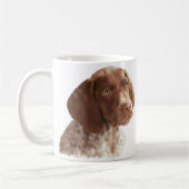 Deutscher Kurzschwanz-Welpe Kaffeetasse (Links)