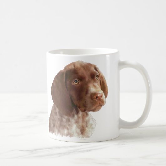 Deutscher Kurzschwanz-Welpe Kaffeetasse (Rechts)