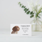 Deutscher Kurzschwanz-Welpe Visitenkarte (Stehend Vorderseite)