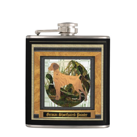 Deutscher Kurzstreckensport Flachmann (Vorderseite)