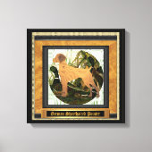 Deutscher Kurzstreckensport Leinwanddruck (Vorderseite)