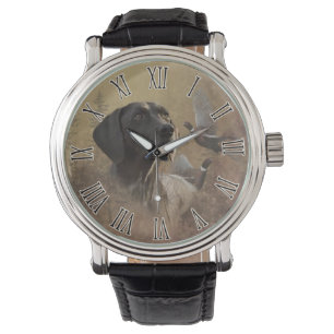 Deutscher Kurzzeiger Armbanduhr