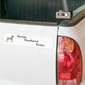 Deutscher Kurzzeiger Autoaufkleber (Auf Lkw)