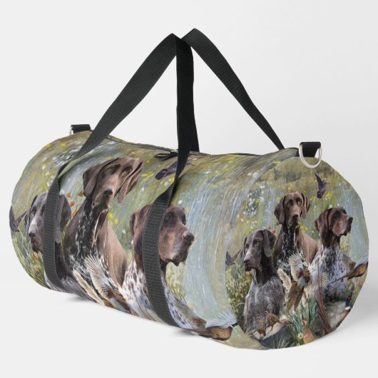 Deutscher Kurzzeiger Duffle Bag (Linke Ecke)