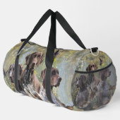 Deutscher Kurzzeiger Duffle Bag (Rechte Ecke)