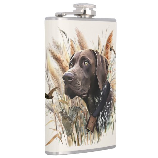 Deutscher Kurzzeiger Flachmann (Rechts)