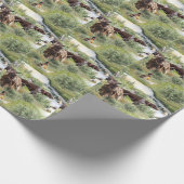 Deutscher Kurzzeiger Geschenkpapier (Ecke)