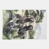 Deutscher Kurzzeiger Geschirrtuch (Horizontal)