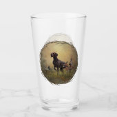 Deutscher Kurzzeiger Glas (Vorderseite)